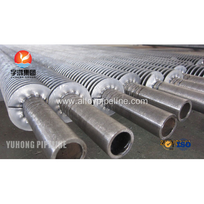 Carbon Steel Fin Tube , Extruded Type ,  ASTM A179 with Aluminum 6063 , Air Cooler / Dry Kiln application