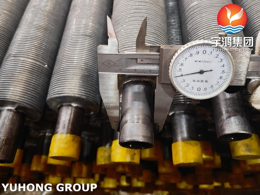 Coolers A179 Carbon Steel Extruded Fin Tube Manufacturer With AL1060 Fins