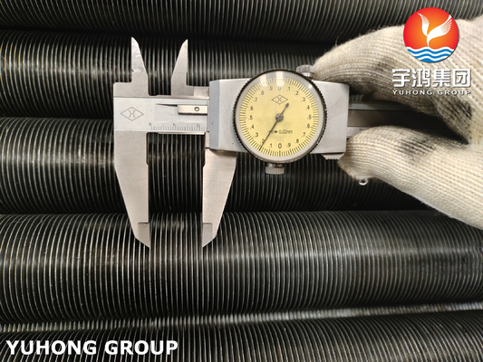 A312 TP316L ASTM Stainless Steel Studded Tube For Reactors And Evaporators