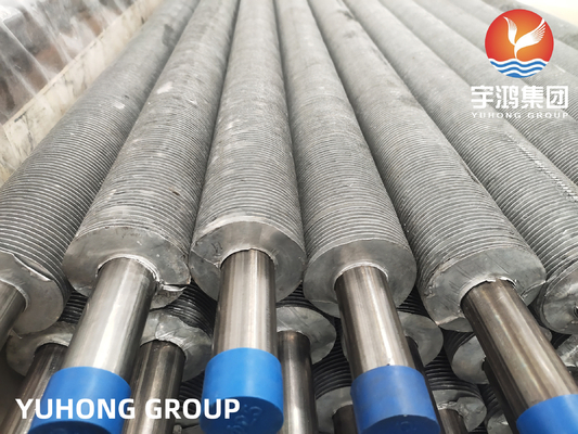 ASME SA249 TP304 Extruded Fin Tubes With AL1060 Fins For Heat Exchanger And Boiler