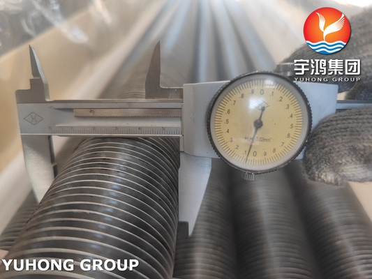 ASTM A179 Wound Aluminum L Type Fin Tube , Air Cooler, Cooling Tower