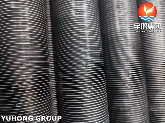 ASME SA179 ASTM A179 Carbon Steel L Type Fin Tubes With Al1060 Aluminium Strip