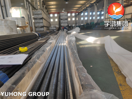 ASTM A179 L Type Wound Fin Tube For Air Cooler And Radiators