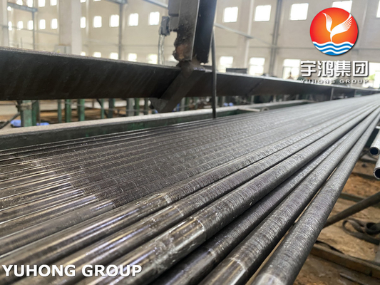 Low Fin Tube ASTM A179 Carbon Steel Seamless Fin Tube Heat Exchanger