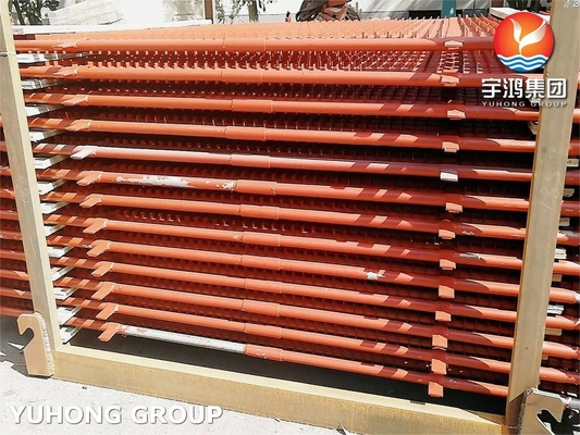 Painted Seamless Steel ASME SA213 TP304 H Type Square Tube For Seawater Desalination