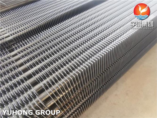 SA213 TP316 ASME H Tipe Boiler Fin Tube Economizer Untuk Energi Panas Limbah Industri