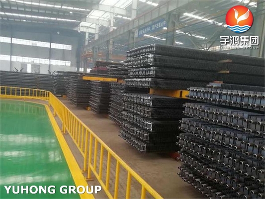 ASME SA106 H Type Square Fin Tube Seamless Steel For Economizer