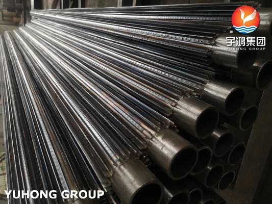 Longitudinal Finned Tube, ASTM A106 GR.B With Carbon Steel Fin, For Power Plant Application