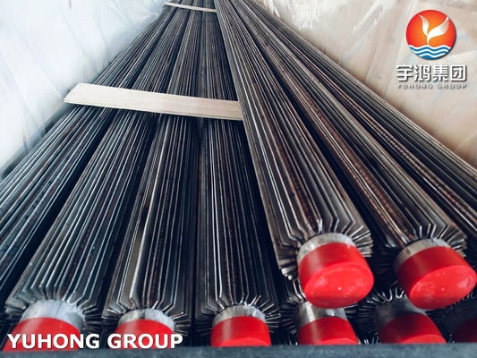 HVAC Systems Refrigeration Units ASTM A213 TP316L Longitudinal Welding Fin Tube