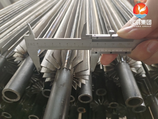 Các ống có vây dọc ASTM A179 Các ống trao đổi nhiệt với vây thép cacbon