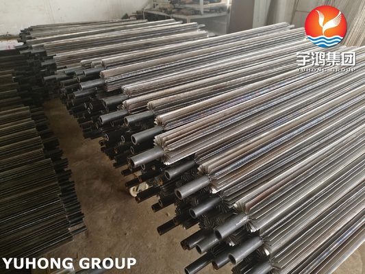 ASTM A179 Welding Longitudinal Fin Tube For Refrigeration And Cryogenic Systems