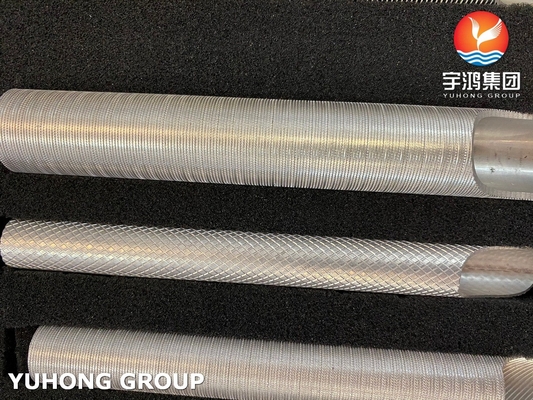 B111 C71640 Copper Nickel Alloy 70/30 Enhanced Heat Transfer Condenser Tube