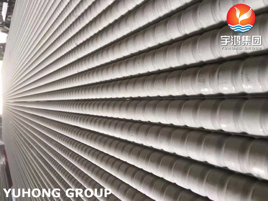 Stainless Steel Corrugated Fin Tube For Heat Exchanger Industrial Cooling System