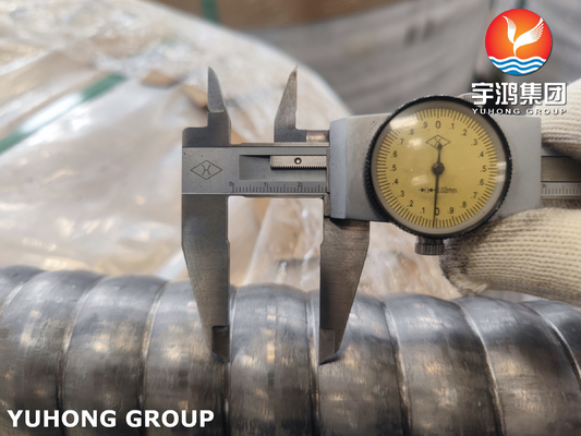 Bụi lồi ASTM A312 310S Bụi chuyển nhiệt tăng cường