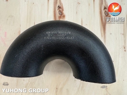 180 Degree Elbow SR ASTM A234 WP11-S Carbon Steel Bend For Refinary System