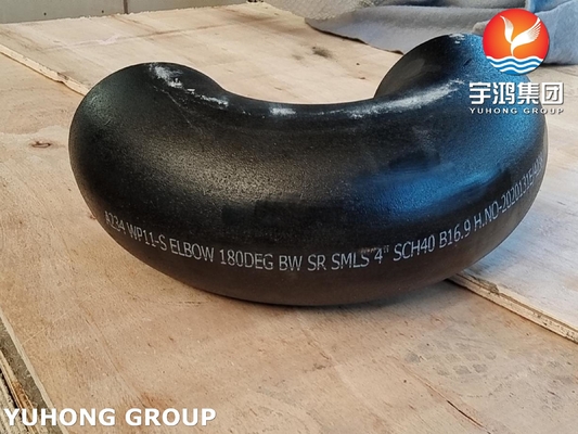Oil And Gas ASTM A234 WPB-S 180 Degree Elbow SR Carbon Steel Return Bend
