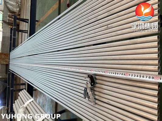 ASME SA213 TP904L Stainless Steel Heat Exchanger Tube Cooling Heating Condenser