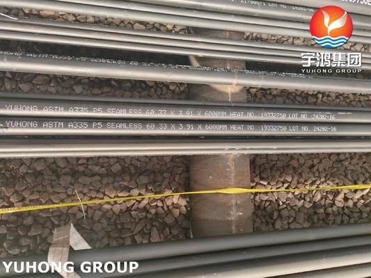 Alloy Steel ASTM A335 P5 Heat Exchanger Tube Refining Industries