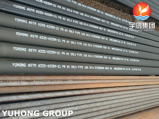 Seamless Boiler Tube ASTM A335 P9 , Alloy Steel , Power Generation , Industrial Boiler