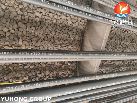 ASTM A335 P5 Alloy Steel Seamless Boiler Tubes For High Temperature Service