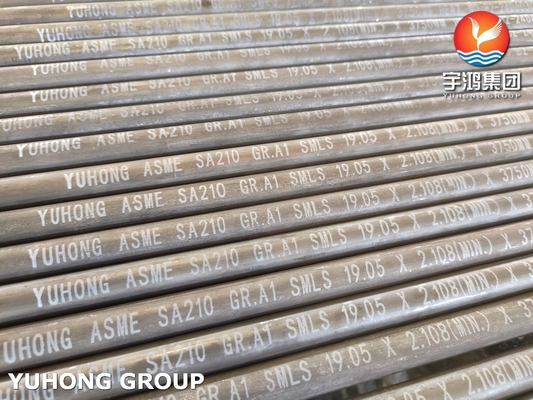 ASME SA210 GR.A1 Medium Carbon Steel Seamless Tube For Boiler and Superheater